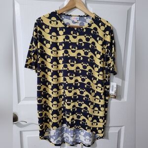 Disney LULAROE Irma NWT Tunic Top Minnie Mouse size XXS